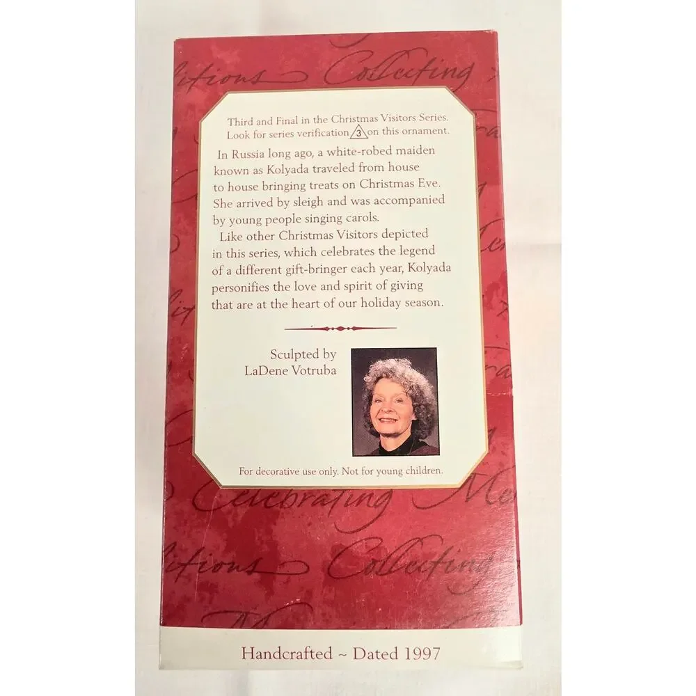 Vtg Hallmark Collector's Series 